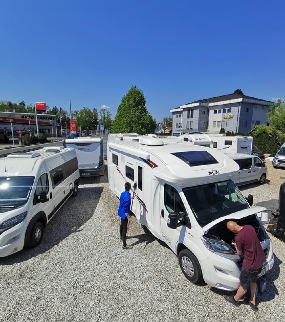 Slovenia Camper team is getting all the motorhomes ready for the time when travelling will be possible.